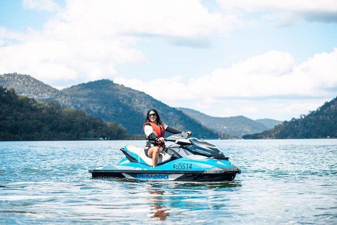 1.5 Hr Jet Ski Safari - Opening the throttle toward Peat Island
