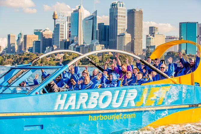 30-Minute Sydney Harbour Jet Boat Ride: Jet Blast - The driver, music, and commentary