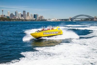 30-Minute Sydney Harbour Jet Boat Ride on Thunder Twist
