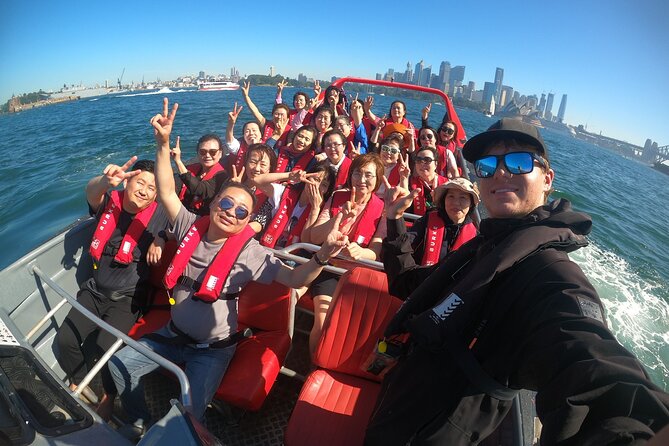 30-Minute Sydney Harbour Jet Boat Thrill Ride - Fort Denison, naval ships, and the wider harbour