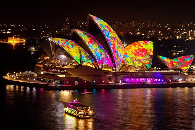 4-hour Vivid Latin Fiesta Dinner Cruise Shared Experience - A Latin party on Sydney Harbour during Vivid