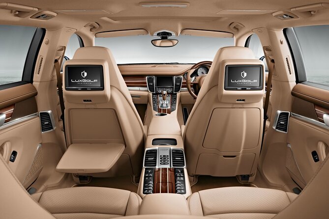 Access the Inaccessible: Sydney Luxury Golf Packages - The Porsche pickup and the value of private transport