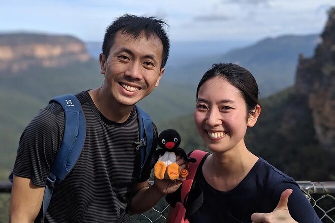 Adventurous Blue Mountains hike up the iconic Three Sisters - Leura Cascades begins the walking day