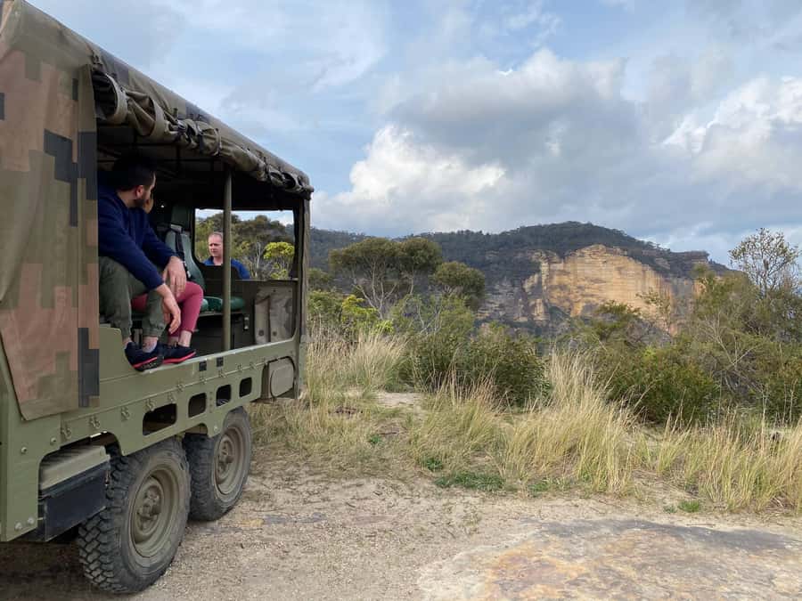Blue Mountains 3 Hour Army Truck Adventures - Why the army Land Rover changes the outing
