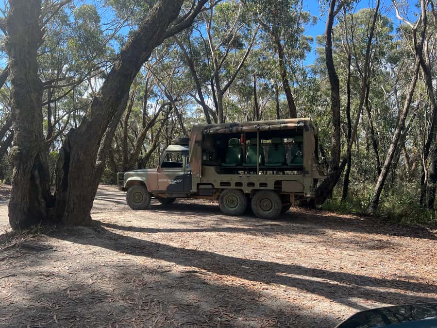 Blue Mountains 3 Hour Army Truck Adventures - A compact route through Katoomba, Medlow Bath, and Blackheath
