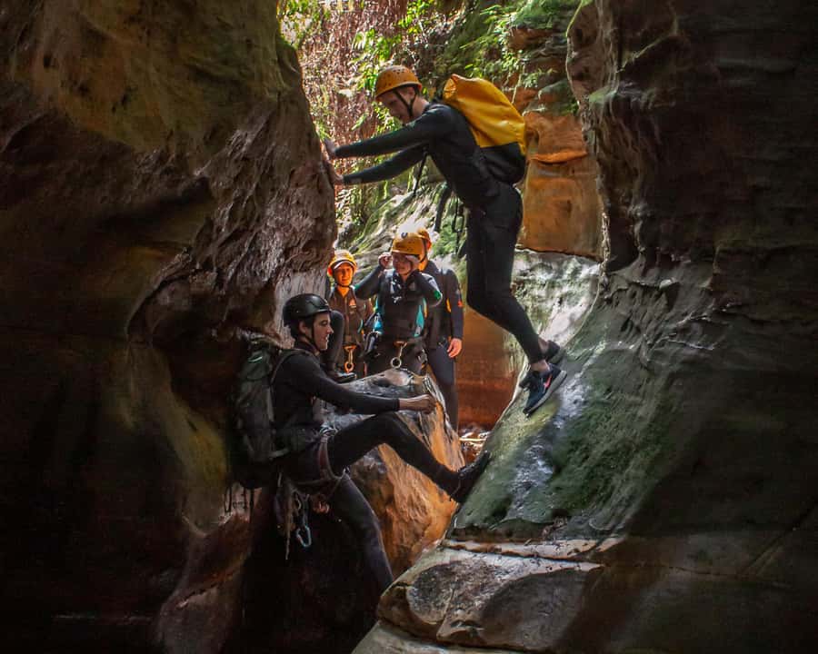 Blue Mountains: Abseiling and Canyoning Experience - Starting in Katoomba with High and Wild Mountain Adventures