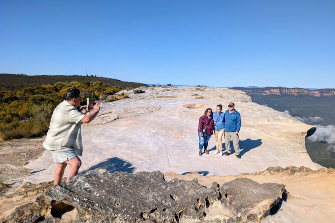 Blue Mountains Day Tour -Scenic World, Koalas & Roos (15 ppl LUX) - The Aboriginal rock engraving