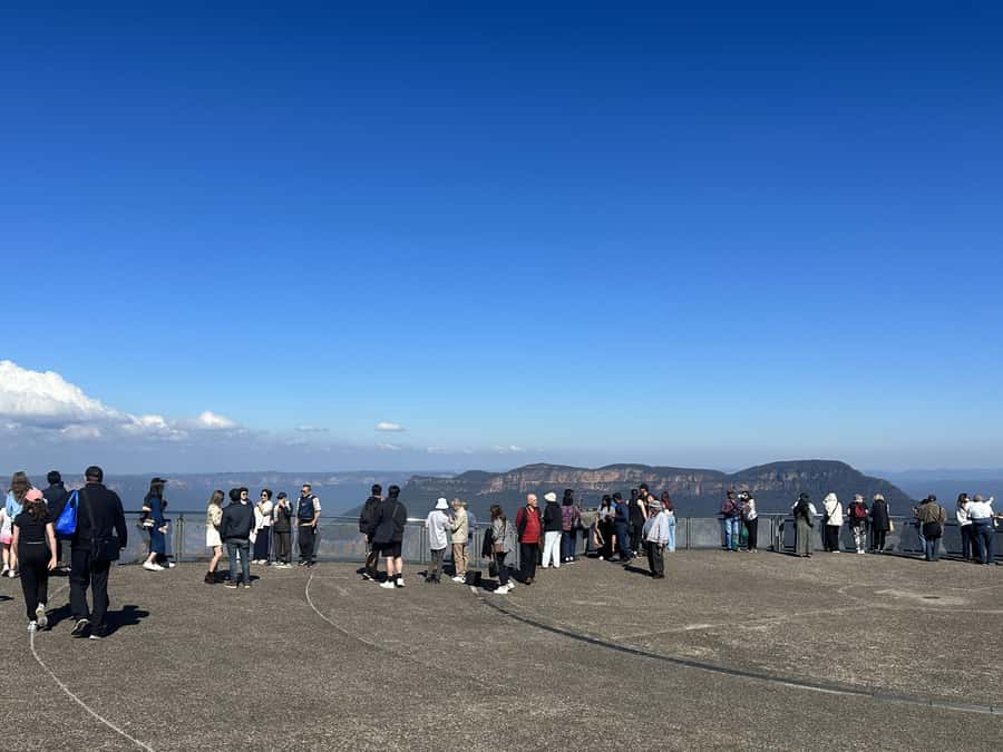 Blue Mountains Tour w/Lunch: Scenic World, Zoo & Koala Photo - Cahill’s Lookout offers a quieter pause
