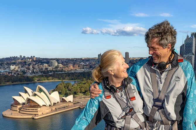 BridgeClimb Sydney - Getting suited up and ready to climb