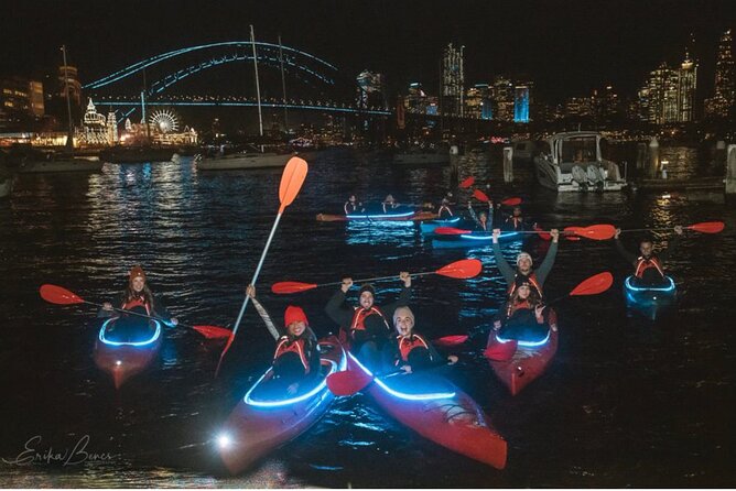 City Lights by Night Paddle on Sydney Harbour Guided Tour - Key points about the Sydney night paddle