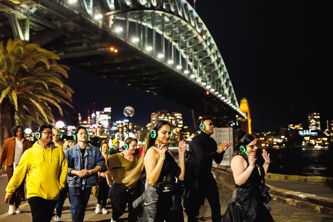 Disco Loco Sydney Craziest Silent Disco Tour - Circular Quay with a soundtrack