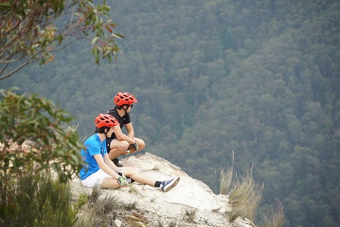 E-bike (electric) - Blue Mountains - Hanging Rock - SELF-GUIDED Hire Service - Riding the ridgeline to Baltzer Lookout