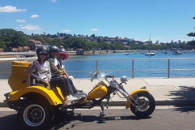 Eastern Sydney Panorama trike tour - Crossing the Harbour Bridge by trike