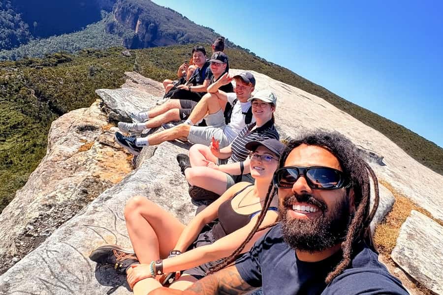 From Sydney: Blue Moutains and Featherdale Day Tour - Wentworth Falls and the first mountain walk