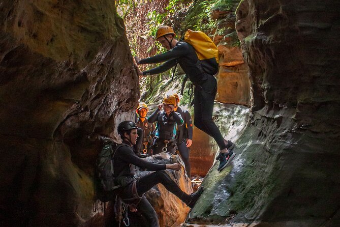 Full-Day Canyoning Experience at Stunning Empress Canyon - The 30-metre waterfall rappel