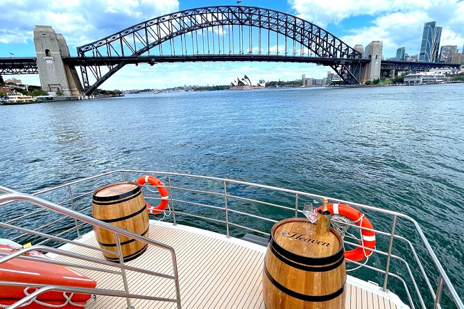Golden Glow Sunset Sydney Harbour Cruise - Grazing platters instead of a formal meal