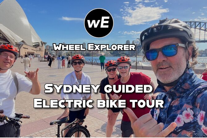 Guided Electric Bike Tour of Sydney with Bluetooth helmets - Why the Bluetooth helmet matters in Sydney
