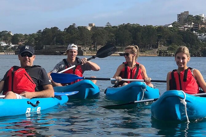 Guided Kayak Tour of Manly Cove Beaches - Starting at Manly Yacht Club at 10:30 am