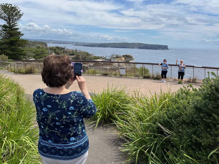 Half Day Small Group : The Story of Sydney Tour - The Bondi to Bronte stretch is seen from the coach