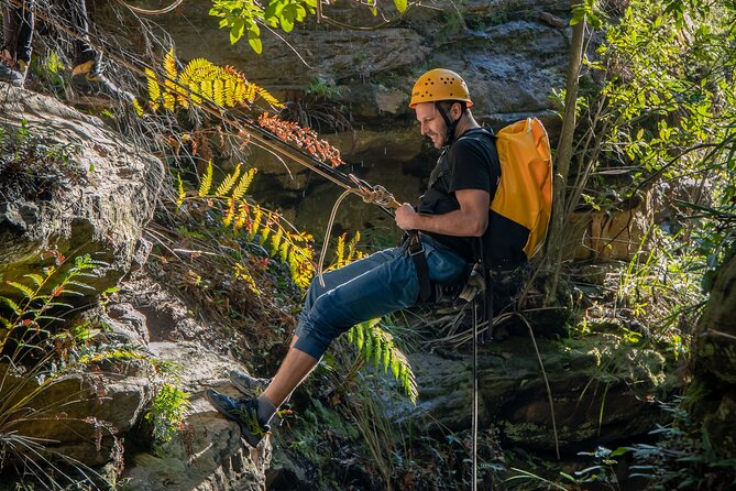 Juggler Canyon and Abseiling Adventure Blue Mountains - A gourmet picnic before the afternoon section