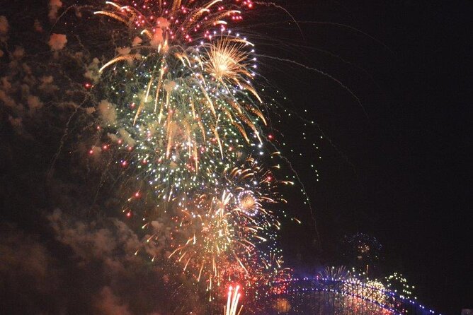 Luxury Sydney Harbor New Years Eve Fireworks Dinner Cruise 2026-7 - Bollinger Champagne and Australian wine are included