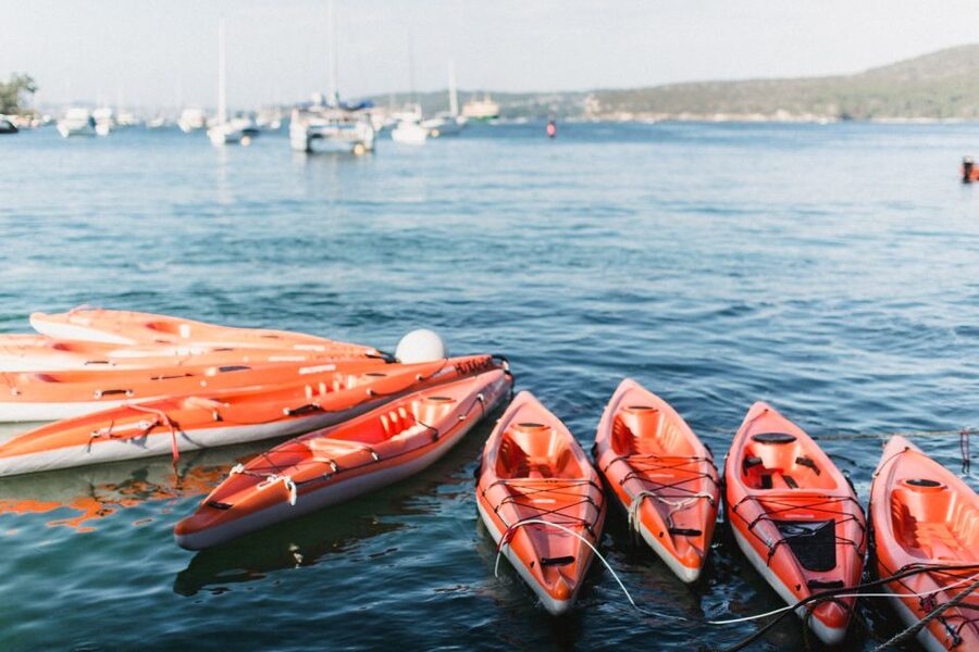 Manly: Mini Kayak Tour on Sydney's North Harbour - Reef Beach, a useful break in the middle