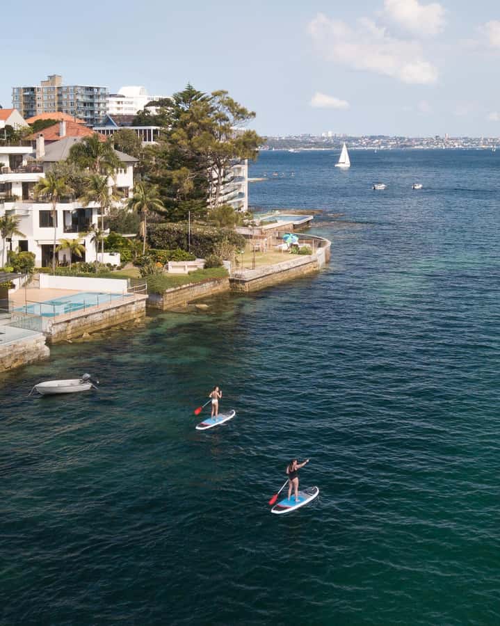 Manly Stand Up Paddle Board Hire - Key points for your North Harbour paddle