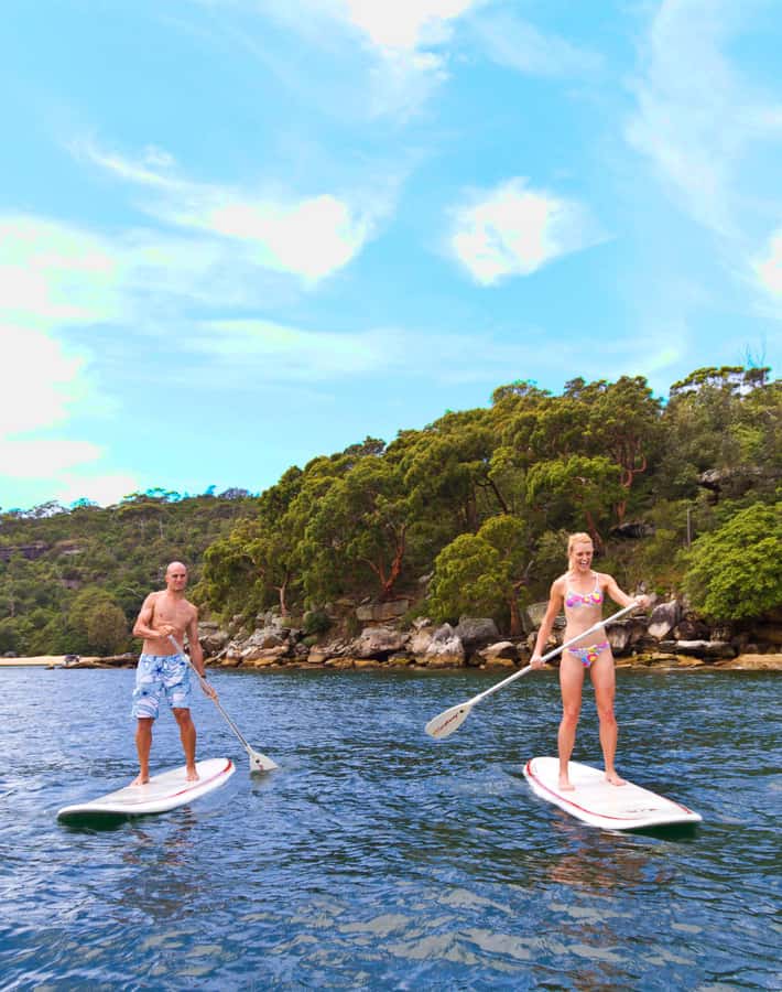 Manly Stand Up Paddle Board Hire - A quiet way to see Manly from North Harbour