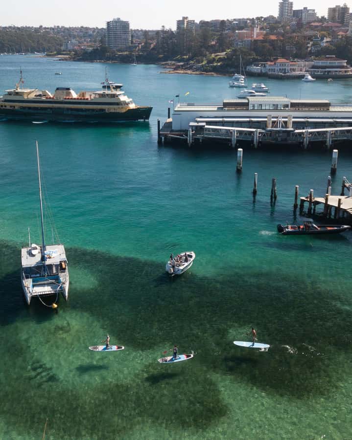 Manly Stand Up Paddle Board Hire - Historic and scenic views that only make sense from the water