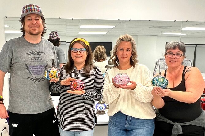 Mosaic Art Classes Sydney: Turkish Lamp Workshop - Upgrading from a candle holder to a Turkish lamp