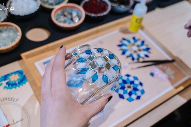 Mosaic Art Classes Sydney: Turkish Lamp Workshop - How much creative help should you expect?