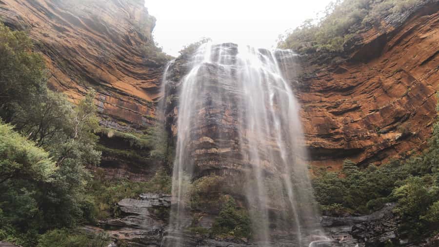 Personalised Blue Mountains Tour: Luxury Vehicles & Insights - Wentworth Falls and the choice of walking pace