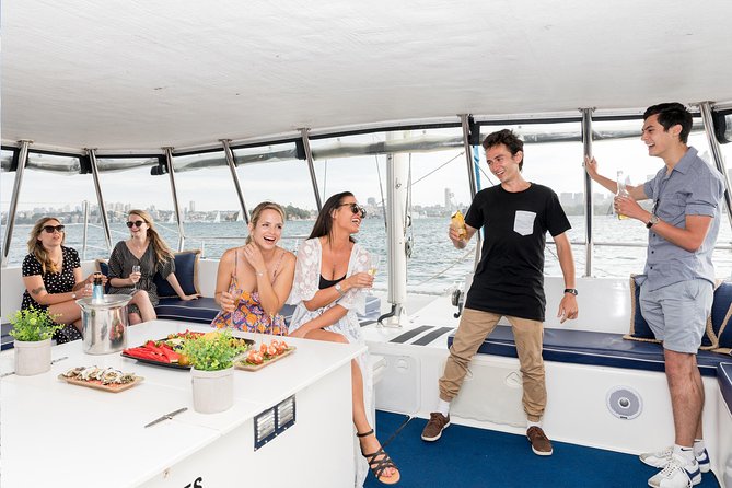 Private Catamaran Hire on Sydney Harbour - Cruising beneath the Harbour Bridge