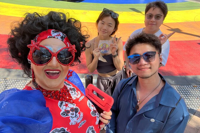 Private Drag Queen Walking Tour through Sydney's LGBT District - Green Park and the Gay and Lesbian Holocaust Memorial