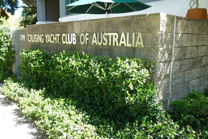 Private Essential Sydney Tour Including Lunch at the Cruising Yacht Club of Australia - Lunch beside Rushcutters Bay