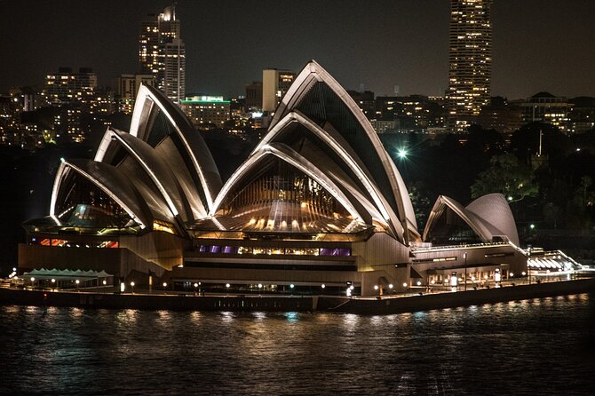 Private Sydney at Night Cruise for two guests - Boarding at Darling Harbour at 6:30 pm