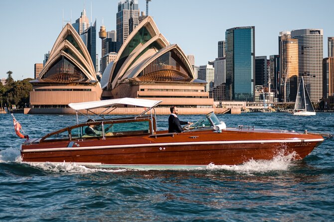 Private Sydney at Night Cruise for two guests - Barangaroo Reserve and the first harbour views