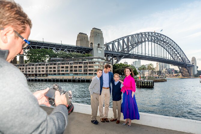 Private Sydney Harbour Sunset Photo Tour & Cruise - The Rocks begins with close-up Sydney
