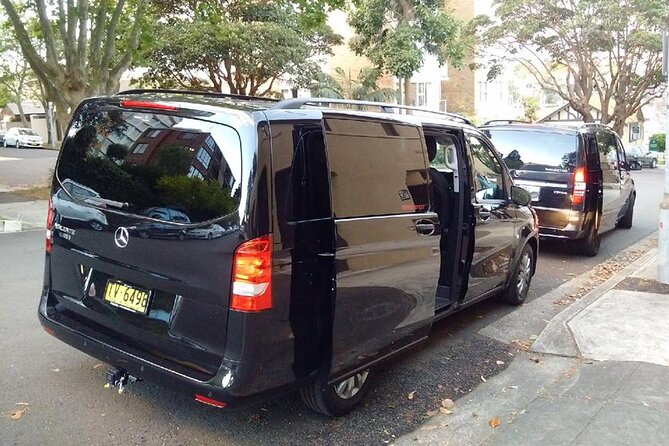 Private Transfer FROM Sydney CBD to Sydney Airport 1 to 5 people - What the service does not include