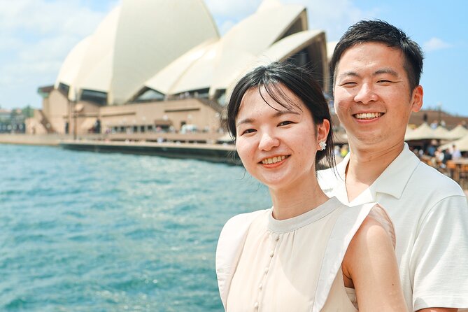 Professional Photoshoot at Opera House - Meeting at Bennelong Point
