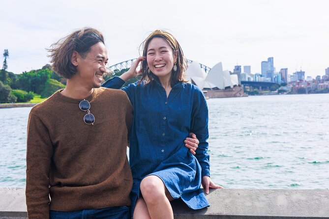 Professional Photoshoot at Opera House - Posing help for couples, families, and solo visitors