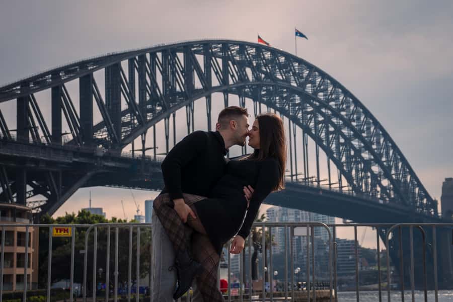 Professional photoshoot at The Rocks in Sydney - A 30 to 45-Minute Walk Through The Rocks