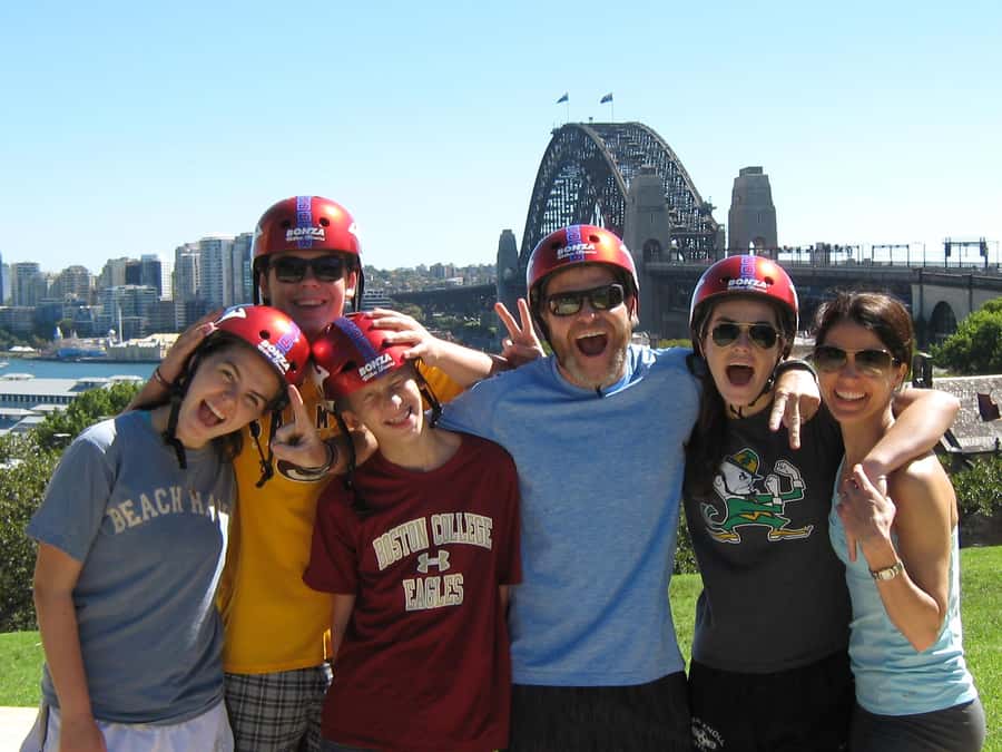 Scenic Sydney Harbour Bridge Bicycle Ride - Kirribilli, the Governor’s House, and North Shore views
