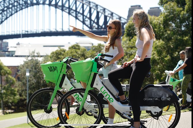 Self Guided Electric Bike Tour of Sydney - What the $10.76 price really covers