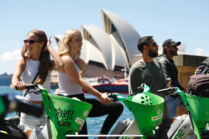Self Guided Electric Bike Tour of Sydney - Botanic Garden to Woolloomooloo