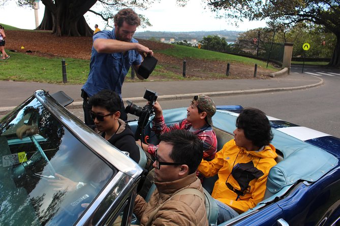 Six-Bridges-of-Sydney-Vintage-Car-Ride-Experience - Choosing between the Ferrari, Mustang, and Jaguar