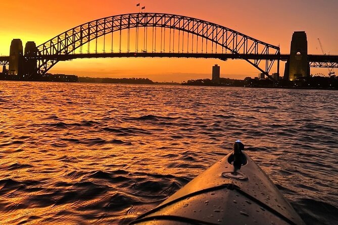 Sunrise Paddle Session on Syndey Harbour (single kayak) - The $128.39 price and what you receive