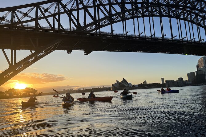 Sunrise Paddle Session on Syndey Harbour (single kayak) - Fort Denison from the harbour