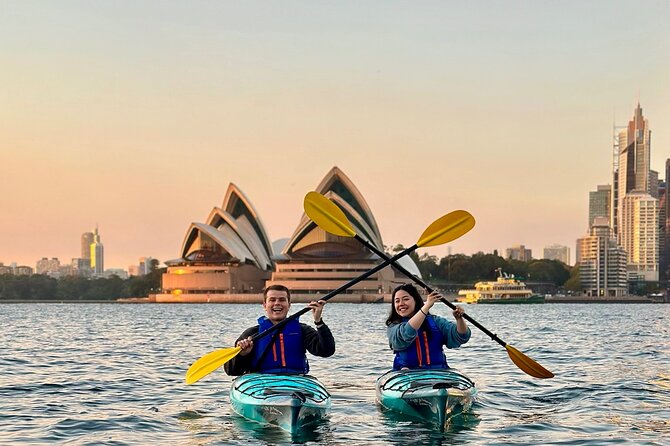 Sunset Harbour Bridge Kayak Escape - Why Sydney Harbour looks different from a kayak