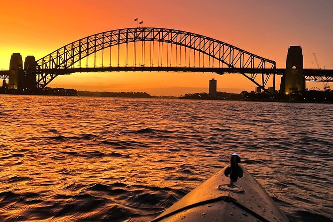 Sunset Paddle Session on Sydney Harbour (single kayak) - Key points for your Sydney evening